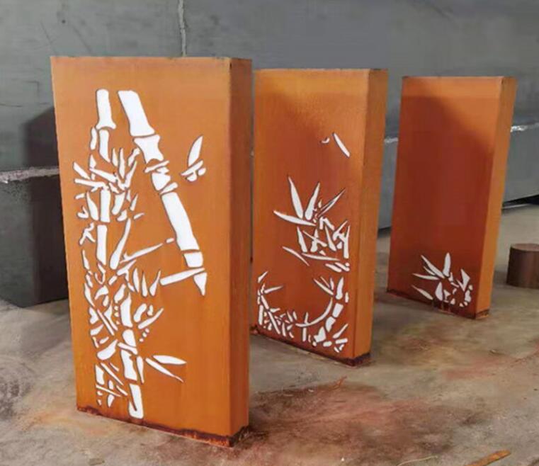 灵寿锈钢板灯箱